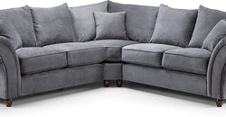 Desan Grey Corner Sofa – Reversible