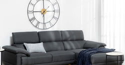 Hina Grey Corner Sofa – Right Hand