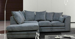 Coombs Grey Corner Sofa – Left Hand