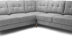 Lilah Grey Corner Sofa – Reversible